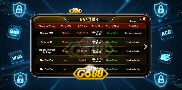 Tại sao rút tiền Go88 lại nhanh và đáng tin cậy?